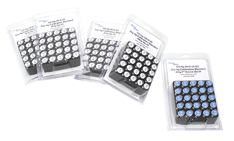 Dry Calibration Standards in Packages of 25 Vials