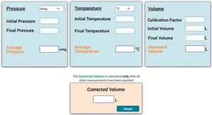 Measurement calculator