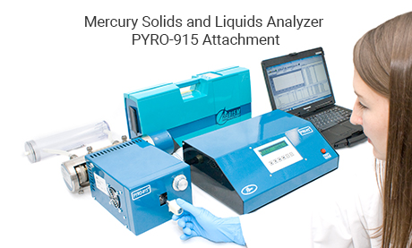 Mercury Solids and Liquids Analyzer PYRO-915 Attachment for RA-915M