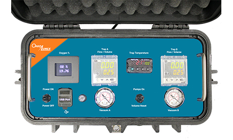 OLM30B Sampling System Console Control Panel